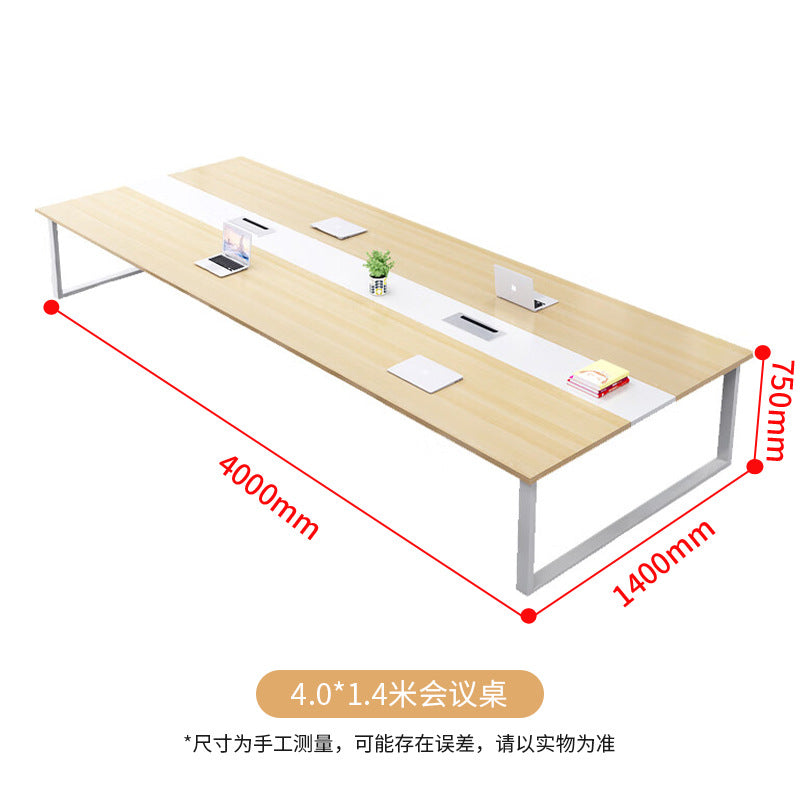 Saint li conference table and chair bench table meeting training table business casual modern reception negotiation table