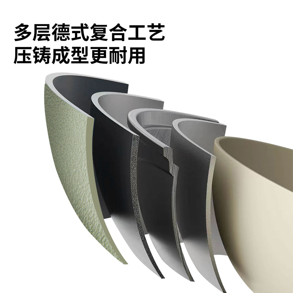 Lanya complete set with steamer for home wok clay health pot induction cooker neutral cooking pot aluminum non-stick pan