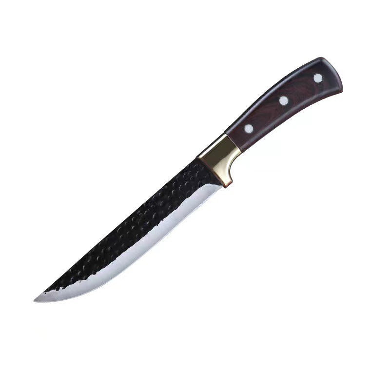 Stainless steel cutting knife, forged butcher, meat picking, pig killing, meat cutting, meat selling, bone shaving, sharp sheep slaughtering, bone picking and cutting knife