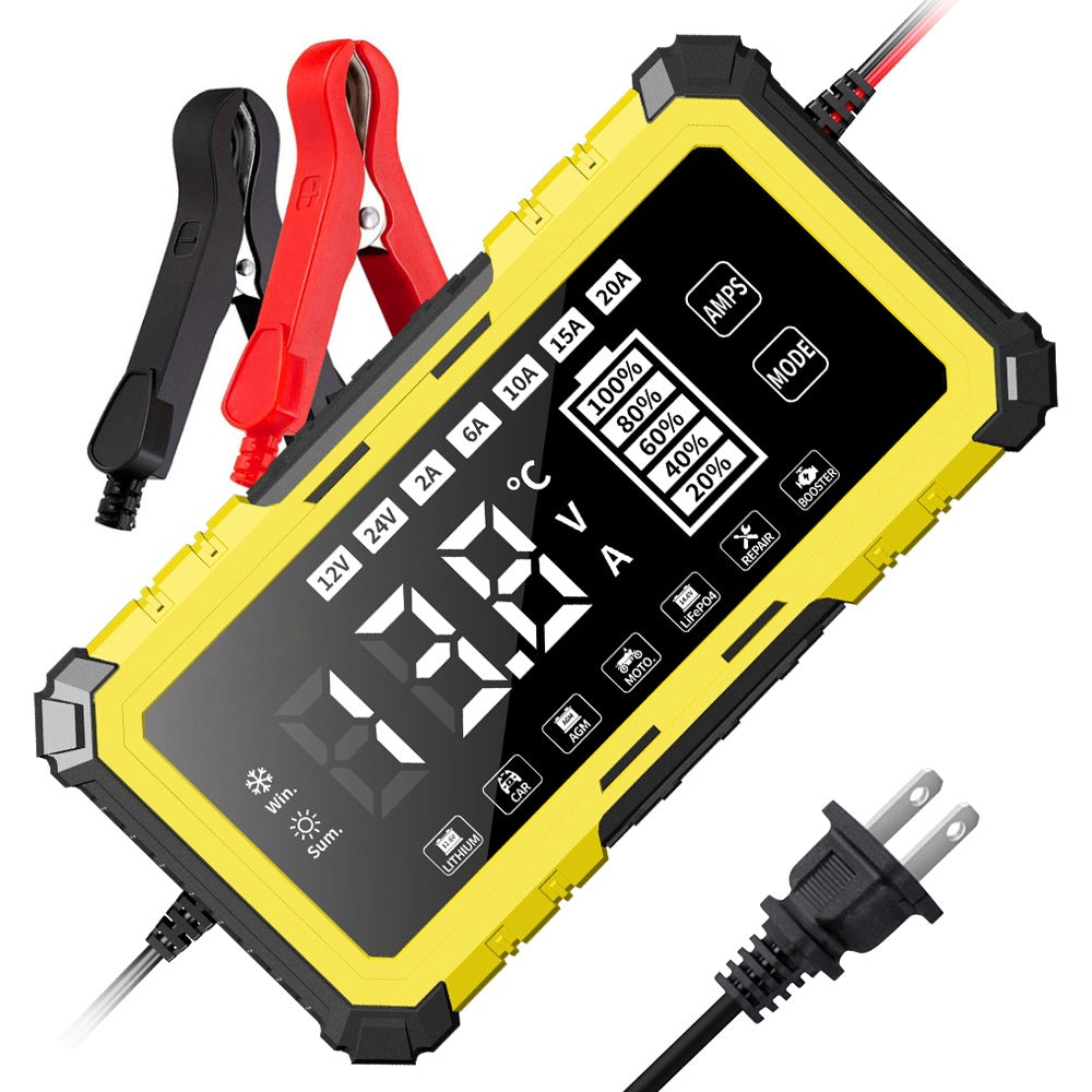 12v/24v 2a/6a/10a/15a/20a battery charger - car battery charger, motorcycle battery charger