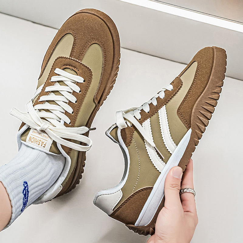 Men's shoes 2026 spring new arrivals: durable casual trendy shoes, student campus fashion, retro versatile lightweight athletic skate shoes