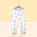 Baby pants summer thin pure cotton children's mosquito pants boys girls bloomers baby long pants sleep pants mesh