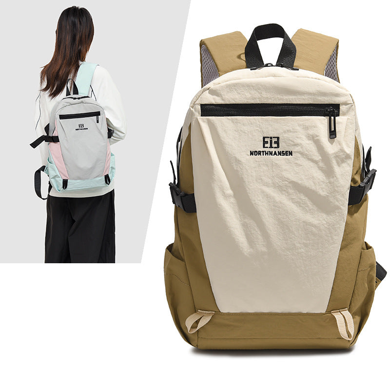 Cross-border outdoor backpack  new portable leisure sports student bag mountaineering hiking light travel backpack