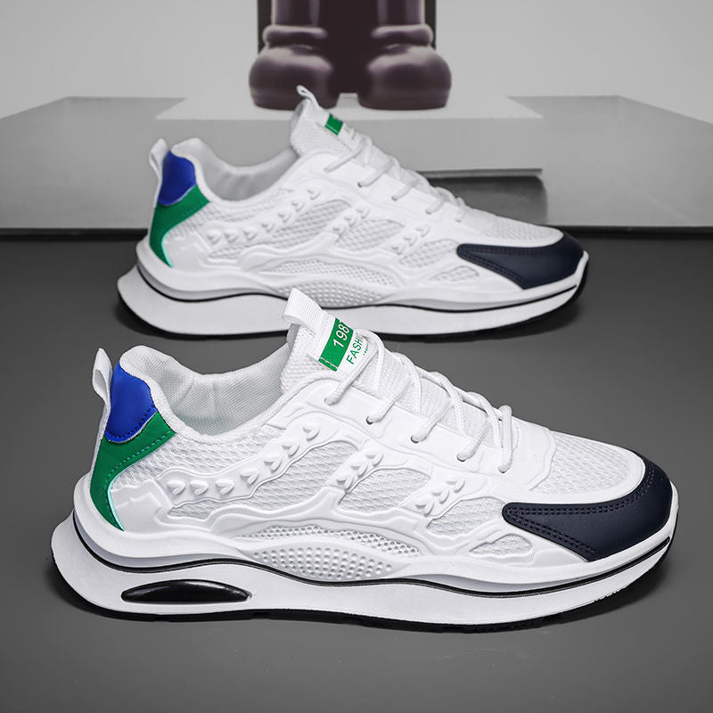 Men's 2025 winter low-top chunky sole athletic casual shoes - fashionable, trendy, versatile, breathable men's dad shoes