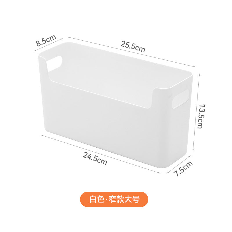 Kindergarten material storage box Children's toys Stationery Large capacity storage basket Desktop sundries sorting box