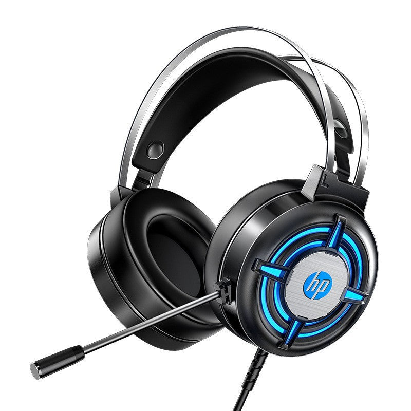 Hp h120g headset head-mounted 7.1 gaming gaming headset noise reduction wired notebook desktop microphone