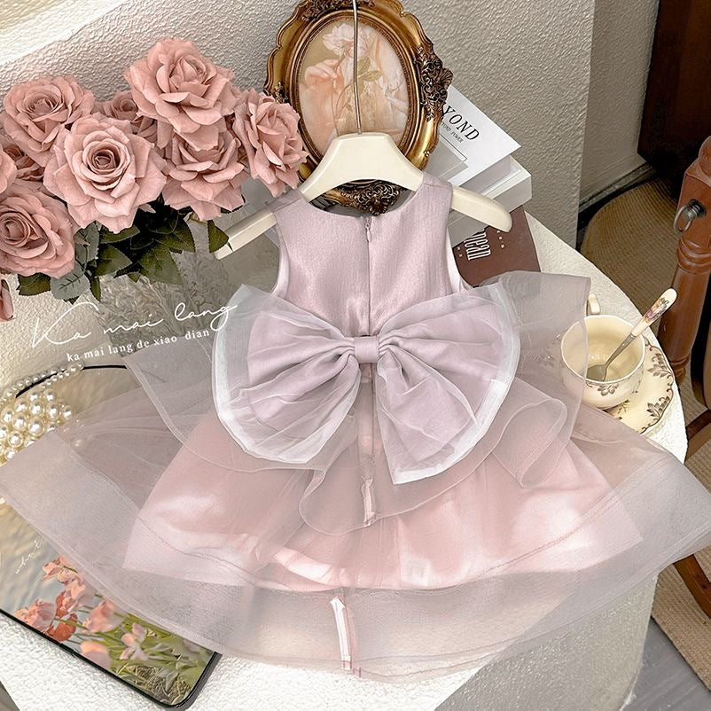 Girls' dress  summer premium birthday gown baby girl tutu princess dress