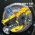 Iron man electric rapid-fire blaster toy - wearable arm shooter for boys