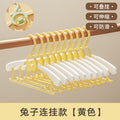 Children's clothes hanger, baby baby hanging special children's newborn toddler retractable clothes drying support for home clothes support