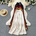 Lightly mature style classy sense hot stamping printing fishtail skirt for women 2025 summer high waistslimming look satin hip mid-length skirt