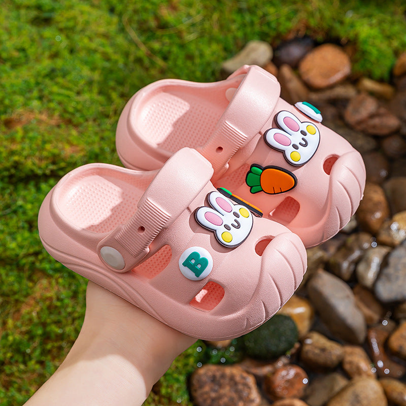 Boys and girls summer baby sandals infant kids clogs beach shoes