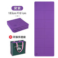Foldable yoga mat tpe portable student nap mat eco-friendly odorless non-slip sports cross-border yoga mat