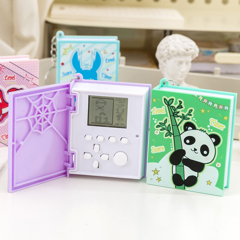 Pocket mini tetris game console - nostalgic classic puzzle toy, creative small gift, keychain wholesale