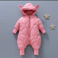 Infant and toddler onesies, fleece-lined and cotton-padded rompers, newborn hooded quilted winter outfits, stylish outdoor wear