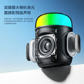 Outdoor portable bluetooth wireless speaker mini colorful light atmosphere lamp subwoofer