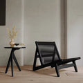 Outdoor sofa balcony courtyard rattan chair hotel teak wabi-sabi style b&b outdoor garden solid wood rattan leisure chair