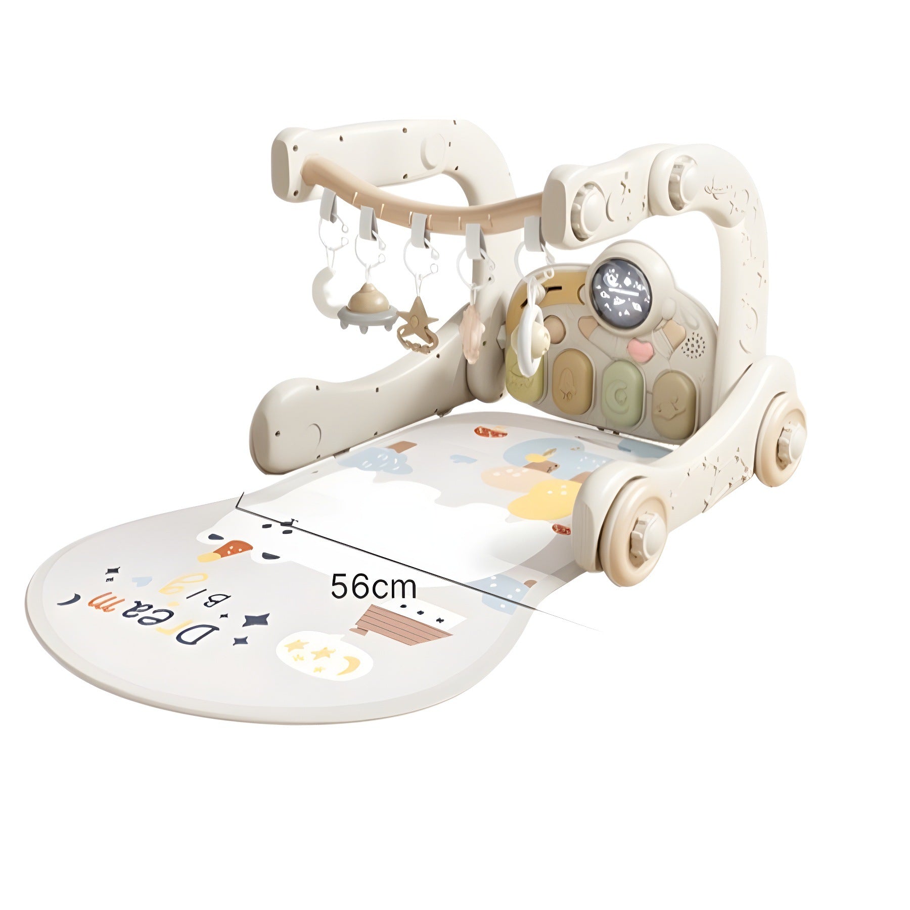 Qiaole Bear Baby Fitness Rack Multifunctional Toys Baby Supplies 0-1 Year Old Baby Newborn Meeting Gift Box