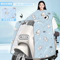 Tempered film cloak-ice silk-blue earphone rabbit