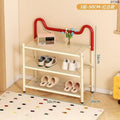 Installation-free foldable narrow shoe cabinet cute foldable narrow shoe cabinet storage rack shoe rack multi-layer for home door storage