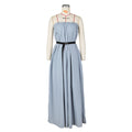 European and american sexy women's fashion one-shoulder wide-leg jumpsuit with belt - multiple styling options