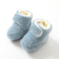 Babibele autumn/winter thickened warm baby socks & shoes - non-slip floor socks for infants & toddlers, soft sole shoes, solid color footwear