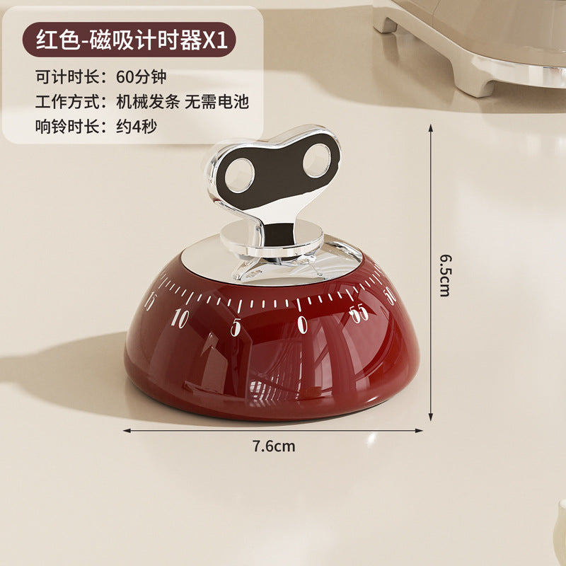 Magnetic timer mechanical timer kitchen countdown timer alarm clock learning special reminder time manager