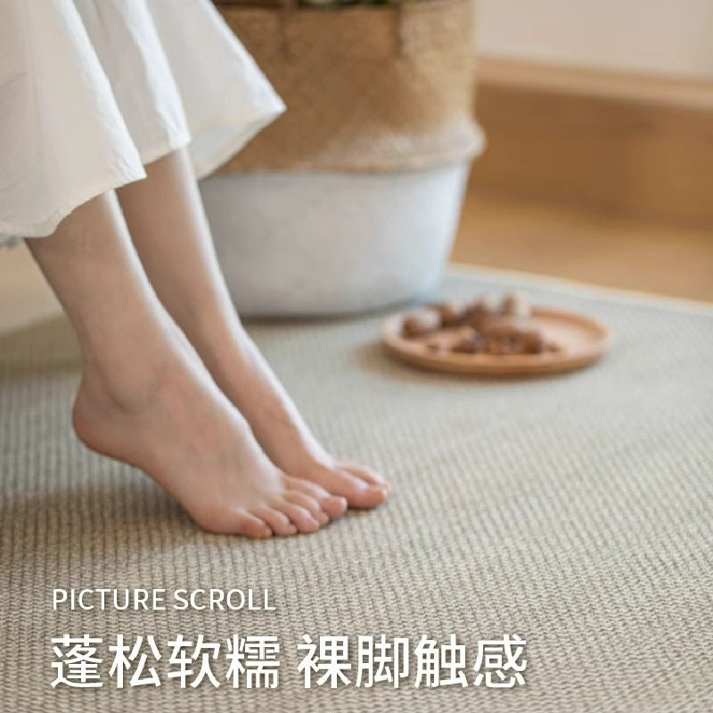 Plain carpet living room accessible luxuryclassy large house waterproof anti-fouling sofa blanket coffee table bedroom bedside blanket household floor mat