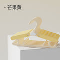 Children's clothes hanger, infant and toddler clothes retractable clothes hanger, newborn baby clothes support non-slip cloud