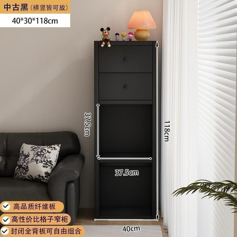 Kalak cabinet bookcase bedroom cabinet bedside display cabinet storage cabinet floor-standing wall plaid living room shelf