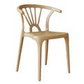 Scandinavian dining table and chairs modern casualthickened stool plastic chair dining chair for home backrest desk chair stackable stool