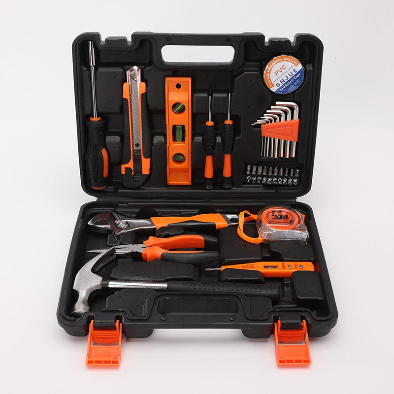 New 30-piece set Household carbon steel toolbox set Combination tool gift set Factory direct sales 310-30
