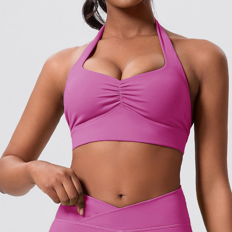 dance running sports intimates women's vest style fitness yoga tops bra personalized cross-border hot sale