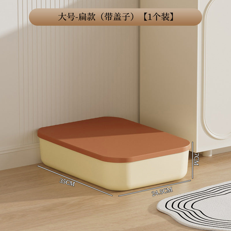 Storage box, desktop finishing, living room snacks, toy storage basket, kitchen sundries basket, rectangular covered storage box.