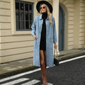 European and american cross-border e-commerce women's autumn new arrivals:  independent store washed denim casual longline jacket top