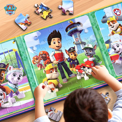 Paw patrol magnetic puzzle - educational toy for kids ages 3-6 - magnetic brain teaser - birthday gift for boys and girls - magnetic snap puzzle 2