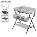 Diaper changing table - portable, multifunctional, foldable baby care station for newborns - bathing, diaper changing, and massage