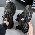 Tire bottom men's shoes winterfashionable brand easiest for matchcasual sneakers running non-slipthick solehidden heelxiaobai daddy shoes
