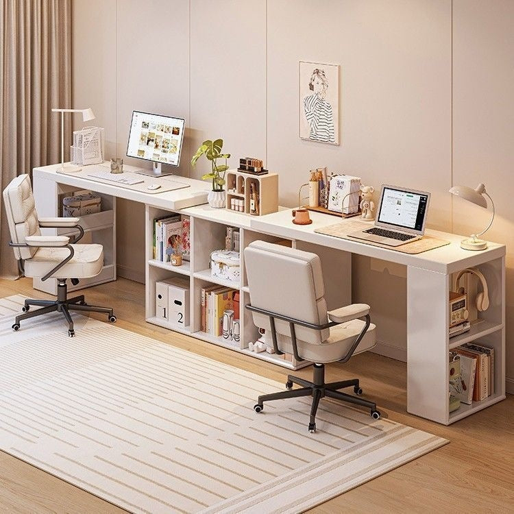 Corner desk home study table bedroom girls dressing table bookcase all-in-one free combination corner computer desk