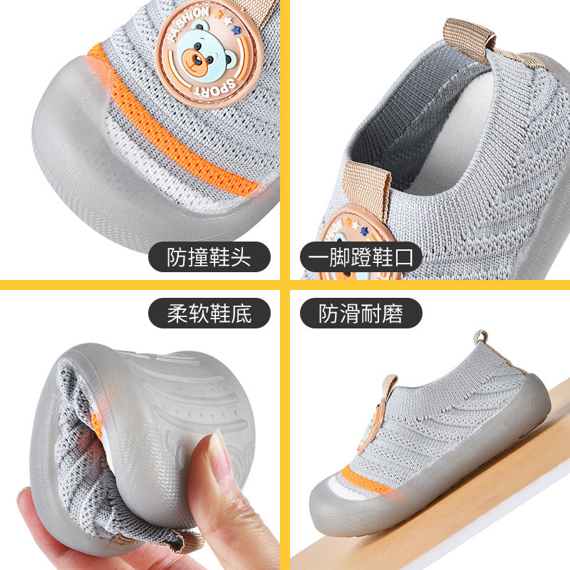 autumn collection: new fall toddler shoes for baby girls (0-1-3 years) - fabric spring/autumn first walker shoes for baby boys
