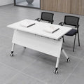 Practical multi-purpose training table, mobile silent office desk, foldable table, minimalist office splicing conference table