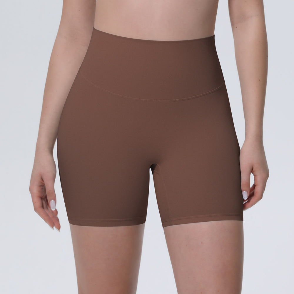 New arrival: lightweight, ice-silk, skin-friendly, breathable, compression solid color yoga pants - perfect for running, fitness, and yoga. available in 3/4 length shorts