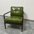 Black/emerald genuine leather (extra height 50cm)