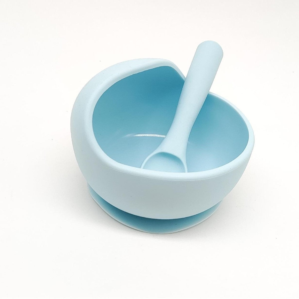 Cross-border supply Children's silicone dinner plates Eating complementary food bowls Anti-drop suction cups Feeding tableware Forks and spoons Silicone bowl sets
