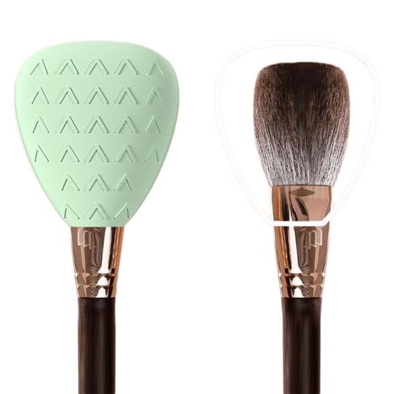 Silicone makeup brush protective cover, makeup brush dust-proof cleaning cover, storage brush anti-fried protective cover, silicone cover