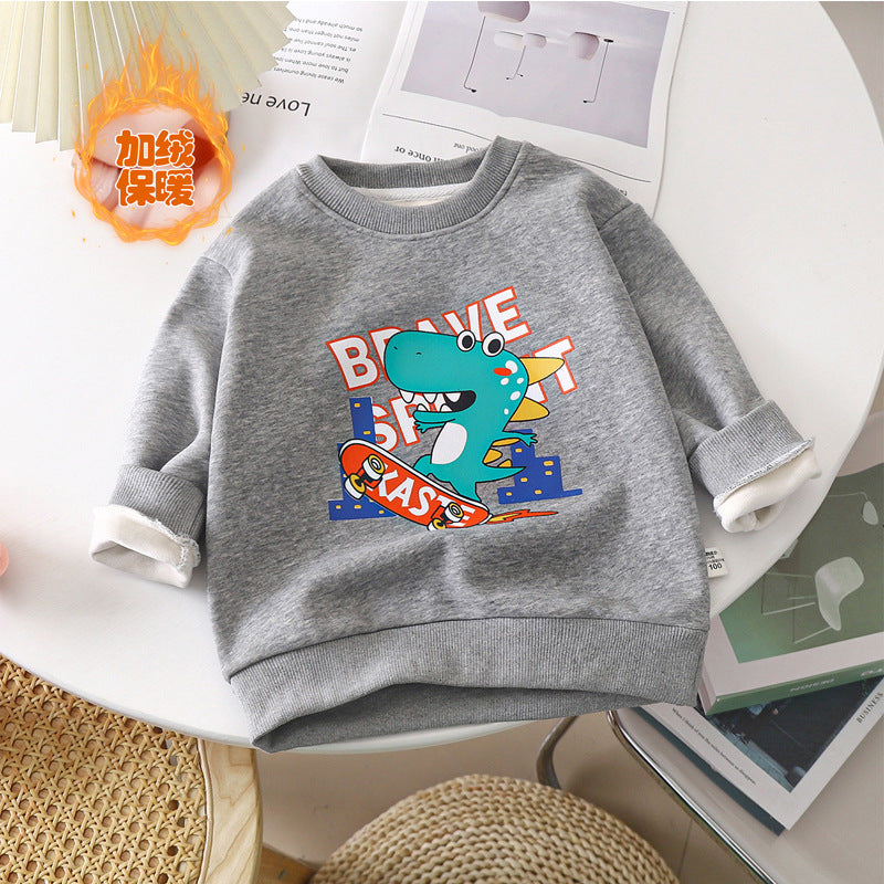 Children's hoodie  autumn collection, 100% cotton, long sleeve t-shirt for boys and girls, infant and toddler pullover top