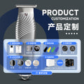 1400mah cross-border hairdressing electric clipper oil head clipper for homeusb rechargeable engraving bald body hair electric clipper