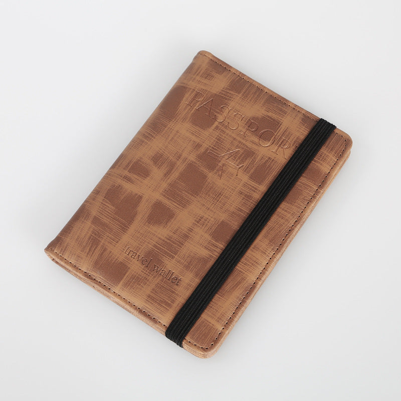 Passport Clip Photo Protective Case Passport Storage Bag Card Bag Document Storage Bag Passport Bag Travel Ticket Clip