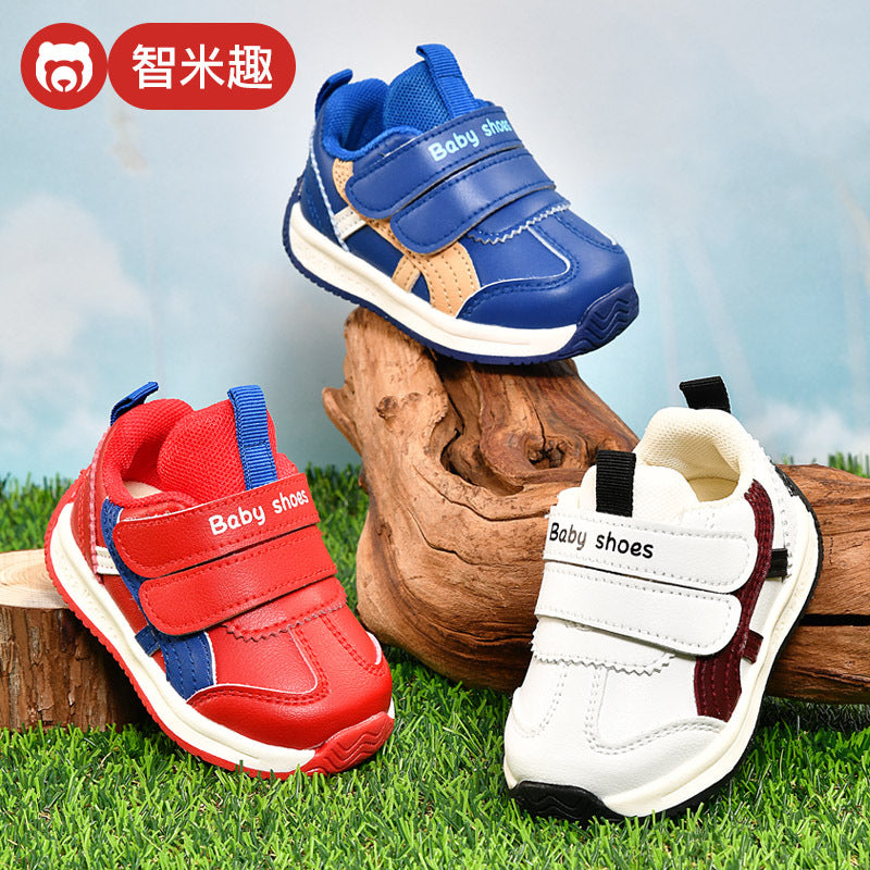Toddler shoes for boys, spring and autumn, 0-1-2 years old, soft sole infant shoes, children's shoes, infant and toddler shoes for girls