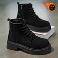 2025winternew arrival high-top men's shoes boots height-increasing menfleece-linedthickenedheattech cotton shoes easiest for match rhubarb boots