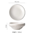 8inch bowl-frosted white